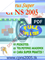 Soal CPNS Dan Pembahasannya 5 PDF