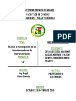 Proyecto de Protecciones