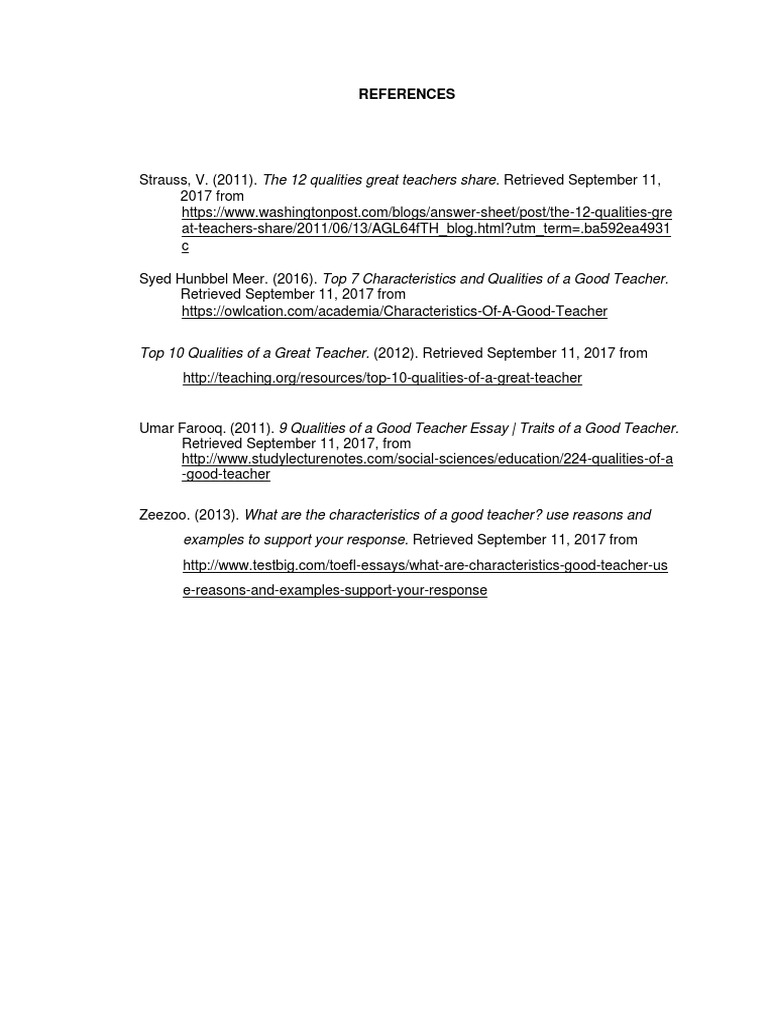 Retrieved September 11, 2017 From: References | PDF