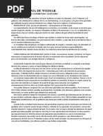 RESUMEN DE LA HISTORIA DE LA REPUBLICA DE WEIMAR