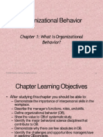 Chapter 1: What Is Organizational Behavior?