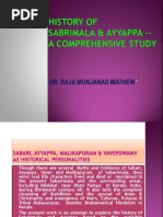 History of Ayyappa and Sabarimala - A Comprehensive Study