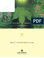 Pricelist PDF