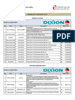 Price List E-Kat 2019