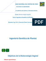 Universidad Nacional Del Centro Del Perú: Facultad de Agronomía