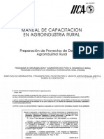 Desarrollo de Proyectos Agroindustriales PDF