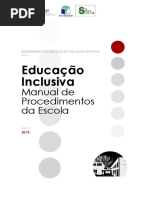 Manual de Procedimentos de Educação Inconclusivo Em Elaboração
