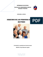 Derechos de Las Personas Adultas Mayores