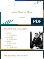 United States Vs Nixon