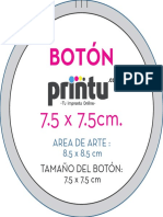 Botón 7,5 CM