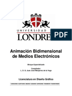 Animación Bidimensional de Medios Electrónicos - L. D. G. Juan José Manjarrez de la Vega 