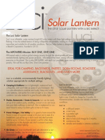 The Luci Solar Lantern