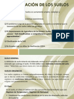 Clasificación de Los Suelos