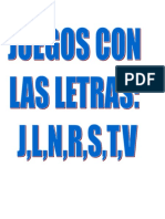 ACTIVIDADES  LETRAS 