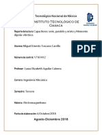 Capacitores y Momento Dipolar PDF