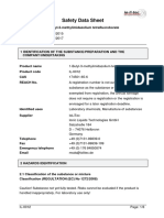 SDS IL-0012 BMIM BF4, 1-Butyl-3-Methylimidazolium Tetrafluoroborate