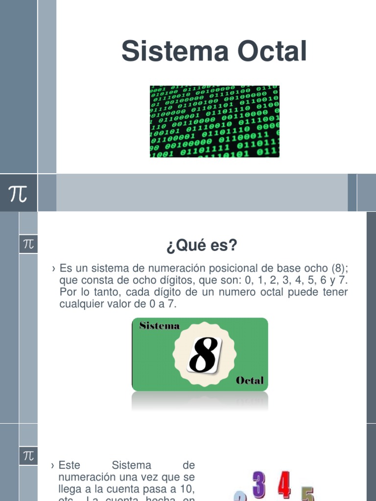 Sistema Octal | PDF