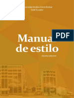 Manual de Estilo PERUANO (5ta Edición)