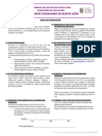 Aviso de Privacidad UCNL PDF
