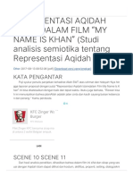 Representasi Aqidah Islam Dalam Film "My Name Is Khan"