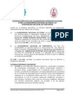 Convenio Especifico Piura