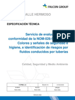 Servicio Evaluación NOM-026-STPS-2008