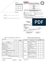 Report On Attendance Department of Education: Republic of The Philippines