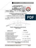 8elementos de Curva Horizontal