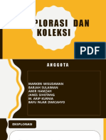 Eksplorasi Dan Koleksi