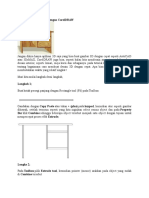 Membuat Meja Belajar Dengan CorelDRAW