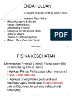 Fisika Kesehatan: Pendahuluan dan Aplikasi Fisika pada Tubuh Manusia