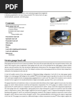 Strain Gauge Load Cell