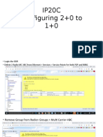 IP20C Configuring 2+0 To 1+0