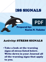 Stress Signals Activity