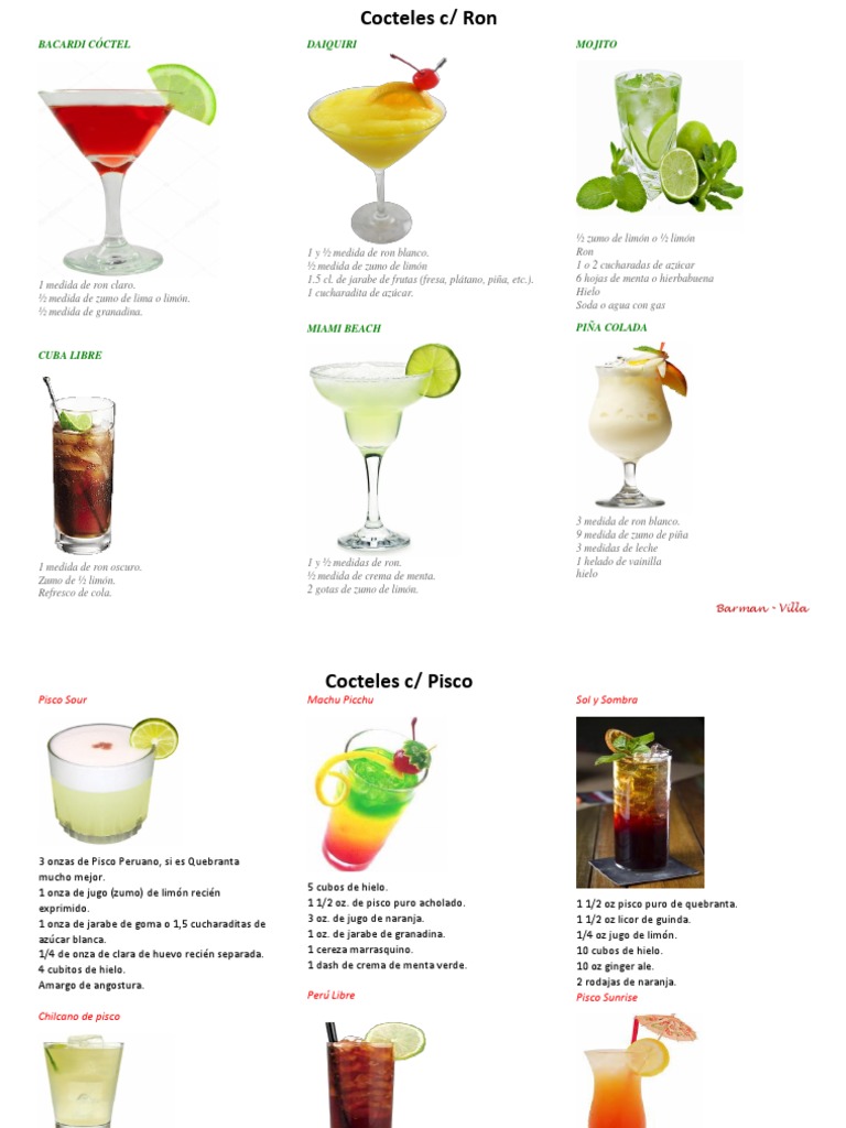 Goteo Notable Ortodoxo Coctel Es | PDF | Limonada | Bebidas Destiladas