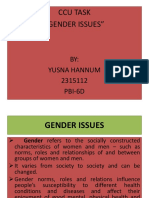 Gender Issues CCU