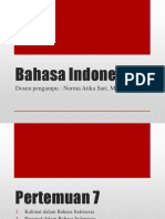 Bahasa Indonesia - PPT 2