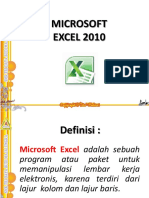 Lembar Kerja MS. Excel 2010