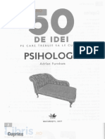 50 de Idei Pe Care Trebuie Sa Le Cunosti. Psihologie - Adrian Furnham PDF