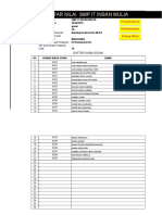 Contoh Daftar Nilai Kur 13