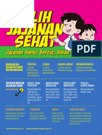 Flyer Jajanan Sehat 15x21