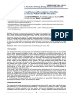 (2016) A Dragomirescu, Et Al - Experimental and Numerical Investigation of The Flow Past A Thin Circular Airfoil PDF