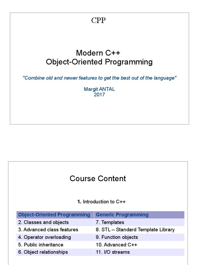 CPP v1.1 | PDF | C++ | Constructor (Object Oriented Programming) image.