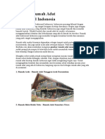 Rumah Adat Tradisional PDF