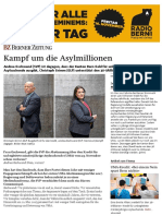 (Kt. Bern) – Die «Asylmillionen», Abstimmung vom 25.11.2018