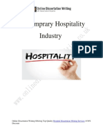 Importance of Hospitality Sector in The Society