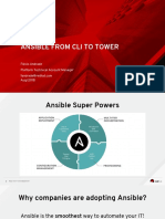 Ansible From CLI To TOWER