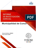 Fallo de La Contraloría Sobre La Municipalidad de Cunco