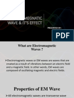 Electromegnatic Wave & It’s Effect