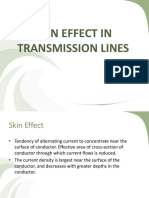 Skin Effect in Transmission Lines Explained